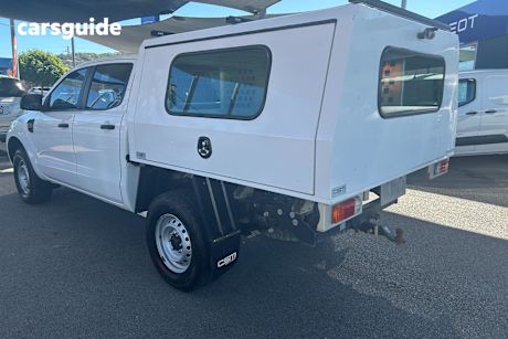 White 2020 Ford Ranger Ute Tray XL 4X4