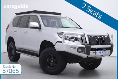 Silver 2022 Toyota Landcruiser Prado Wagon Gxl