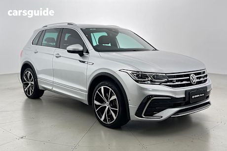Silver 2021 Volkswagen Tiguan Wagon 162 Tsi R-Line
