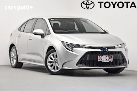 Silver 2021 Toyota Corolla Sedan Ascent Sport (Hybrid)