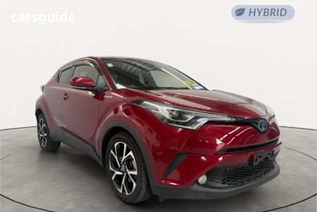 Red 2017 Toyota C-HR SUV
