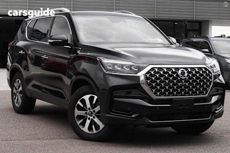 Black 2024 Ssangyong Rexton Wagon Ultimate (4Wd)