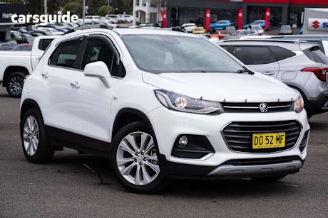 White 2017 Holden Trax SUV LT F