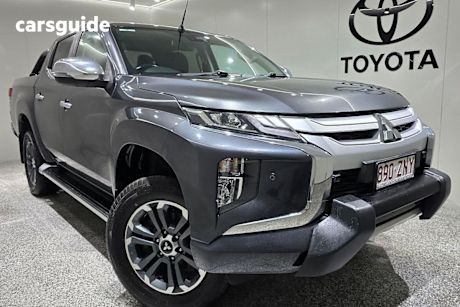 Grey 2019 Mitsubishi Triton Double Cab Pick Up Gls (4X4) Premium