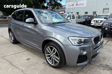 Grey 2014 BMW X3 SUV XDRIVE20D 4X4