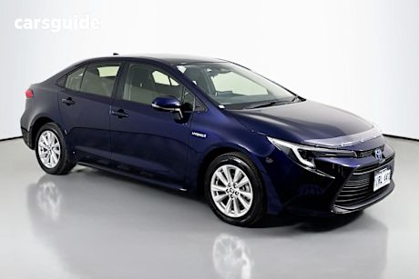 Blue 2023 Toyota Corolla Sedan Ascent Sport Hybrid