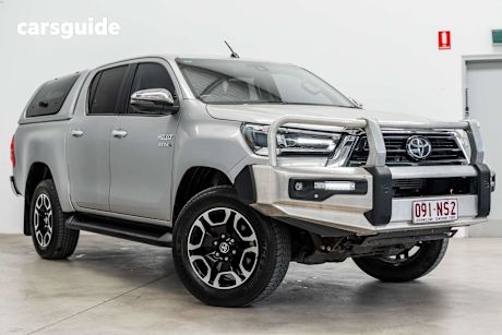 Silver 2020 Toyota Hilux Ute Tray SR5 4X4