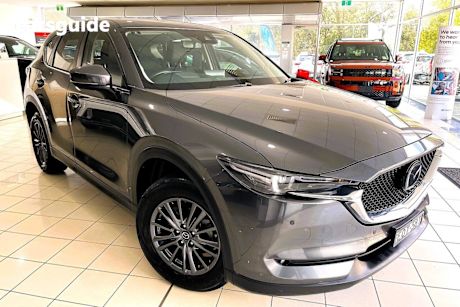 Grey 2021 Mazda CX-5 Wagon Touring (Awd)