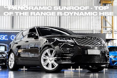 Black 2018 Land Rover Range Rover Velar SUV D300 R-DYNAMIC HSE 4WD