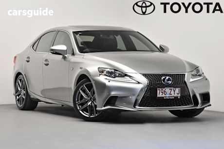 Silver 2015 Lexus IS300H Sedan F Sport Hybrid