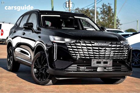 Black 2025 GWM Haval H6 SUV ULTRA HYBRID F