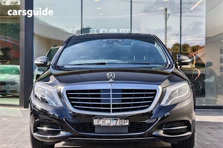 Black 2015 Mercedes-Benz S400 Sedan (Hybrid)