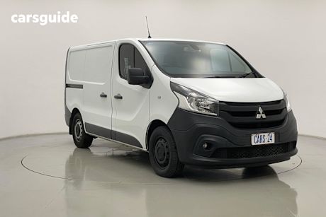 White 2020 Mitsubishi Express Van Glx Swb