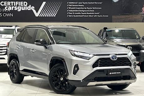 Silver 2024 Toyota RAV4 SUV XSE F