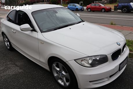 White 2011 BMW 125I Coupe
