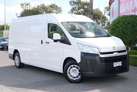 White 2024 Toyota HiAce Commercial R