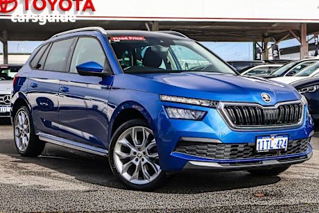 Blue 2020 Skoda Kamiq Wagon 85Tsi