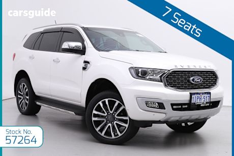 White 2022 Ford Everest Wagon Titanium (4Wd)