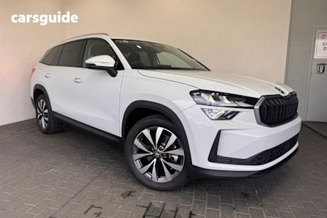 White 2025 Skoda Kodiaq SUV 140TSI SELECT 4X4