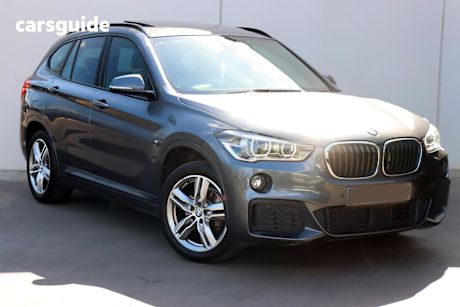 Grey 2017 BMW X1 SUV SDRIVE18D F