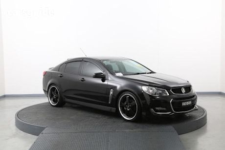 Black 2016 Holden Commodore Sedan Sv6 Black Pack