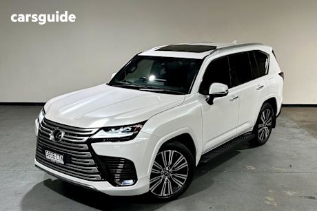 White 2022 Lexus LX500D Wagon Sports Luxury