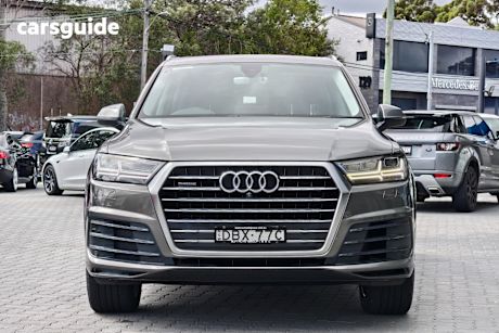 Grey 2015 Audi Q7 Wagon 3.0 Tdi Quattro