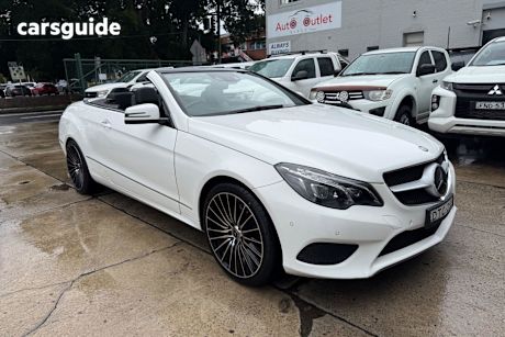 White 2016 Mercedes-Benz E250 Cabriolet