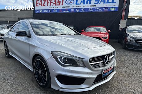 Silver 2014 Mercedes-Benz CLA200 Coupe Edition One