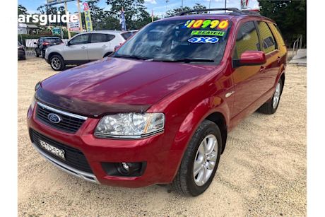 Red 2010 Ford Territory Wagon Ts (4X4)