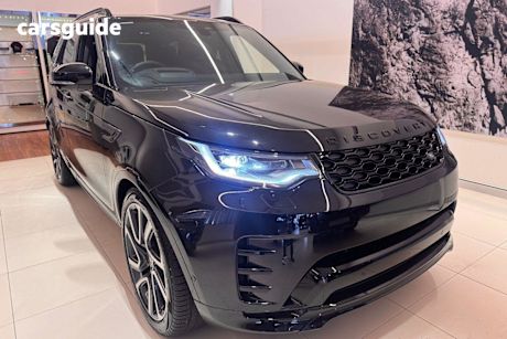 Black 2025 Land Rover Discovery SUV D350 DYNAMIC HSE 4X4