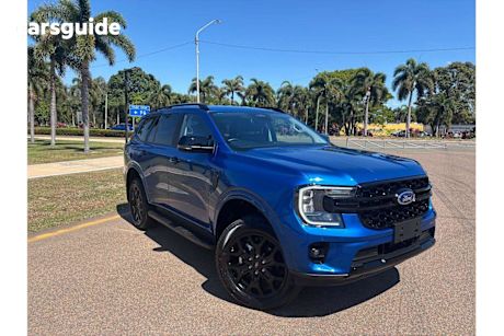 Blue 2025 Ford Everest Wagon Sport (Rwd)