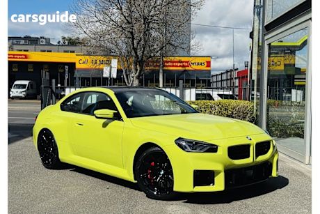 Yellow 2025 BMW M2 Coupe