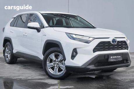 White 2023 Toyota RAV4 SUV GX 4X4