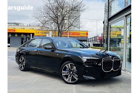Black 2025 BMW 740I Sedan Mhev