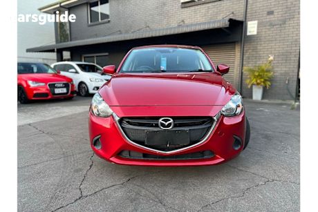 Red 2014 Mazda 2 Hatchback Neo
