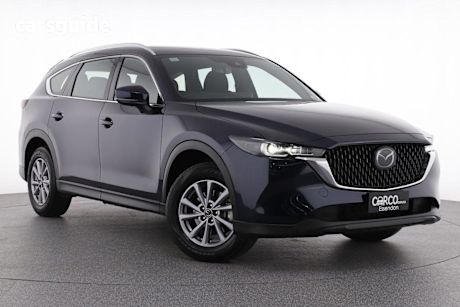 Blue 2023 Mazda CX-8 SUV G25 SPORT F