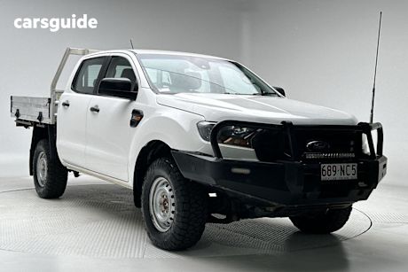 White 2021 Ford Ranger Ute Tray XL 4X4