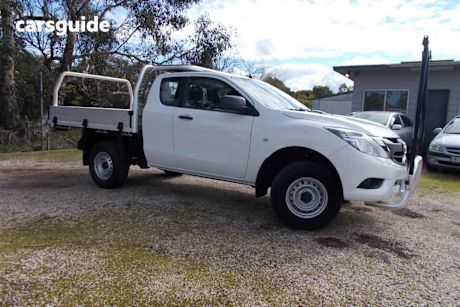 White 2016 Mazda BT-50 Freestyle Cab Chassis Xt (4X2)