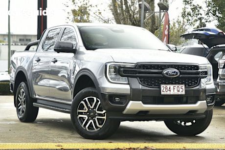 Silver 2022 Ford Ranger Double Cab Pick Up Sport 2.0 (4X4)
