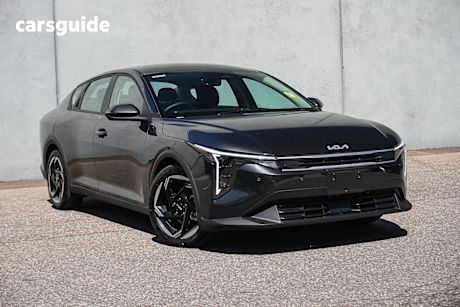 Grey 2025 Kia K4 Sedan SPORT+ F