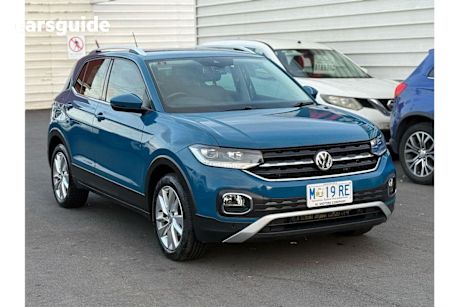 Blue 2020 Volkswagen T-Cross Wagon 85Tsi Style