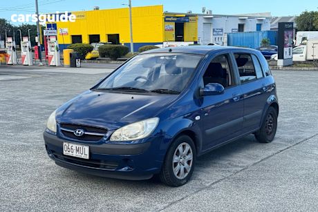 Blue 2006 Hyundai Getz Hatchback 1.6
