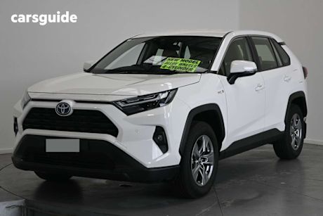 White 2024 Toyota RAV4 SUV GX F