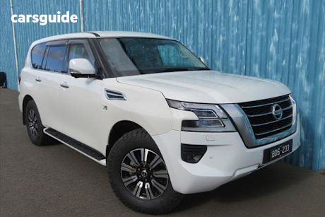 White 2019 Nissan Patrol Wagon Ti (4X4)