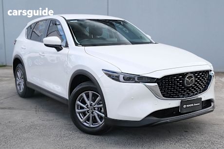 White 2022 Mazda CX-5 Wagon Touring (Awd)
