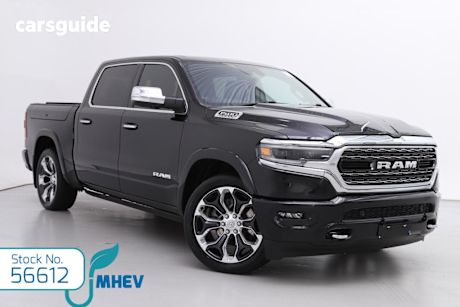 Black 2020 Ram 1500 Crew Cab Utility Limited Rambox (Hybrid)