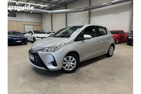 Silver 2017 Toyota Yaris Hatchback Ascent