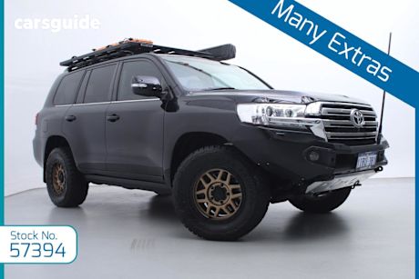 Black 2020 Toyota Landcruiser Wagon Lc200 Vx (4X4)
