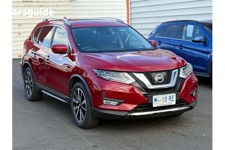 Red 2018 Nissan X-Trail Wagon Ti (4Wd)